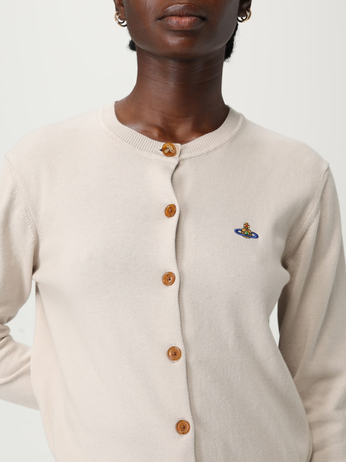 VIVIENNE WESTWOOD: Sweater woman - White | Vivienne Westwood