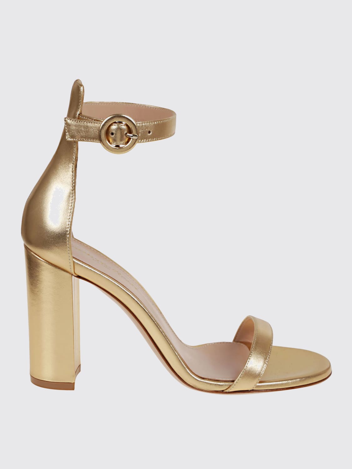 シューズ・サンダルその他 GIANVITO ROSSI Woman Heeled sandals Gold G6171295RICNPS MEKO GIANVITO ROSSI: Heeled sandals woman - Gold | Gianvito Rossi