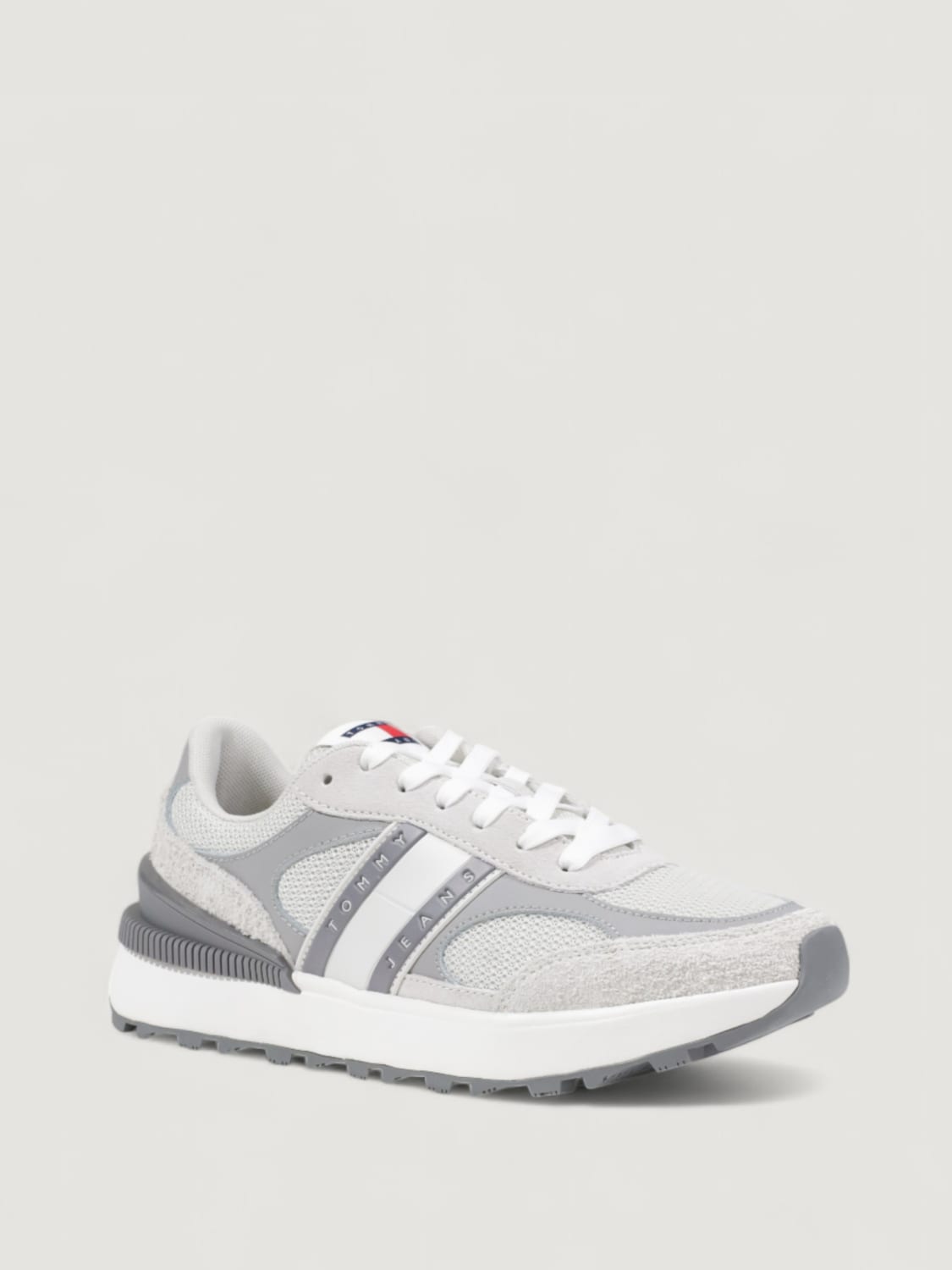 TOMMY HILFIGER SNEAKERS: Sneakers woman Tommy Hilfiger, Grey - Img 2