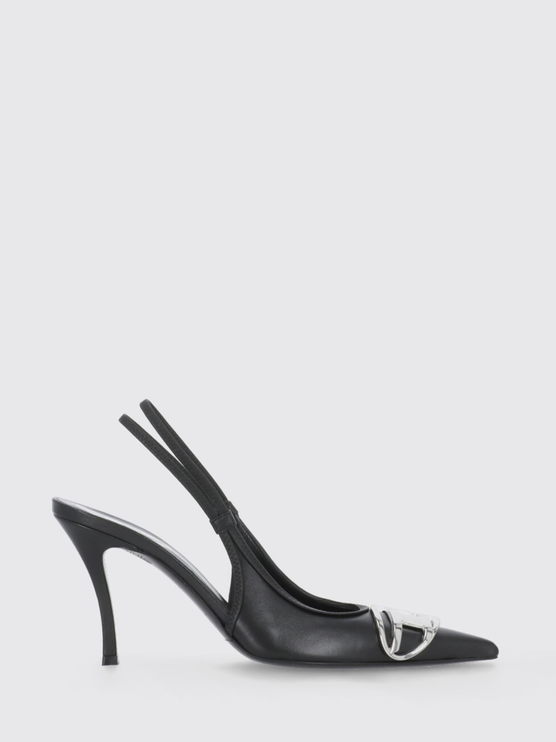 DIESEL PUMP: High heel shoes woman Diesel, Black - Img 1
