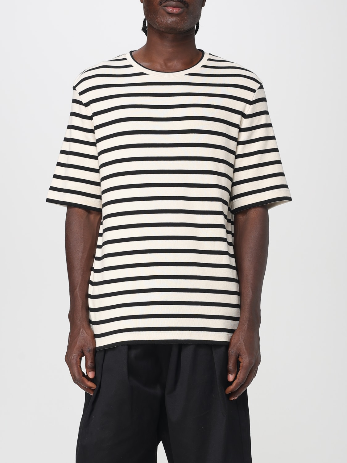 JIL SANDER T-SHIRT: Sweater men Jil Sander, Blue - Img 1