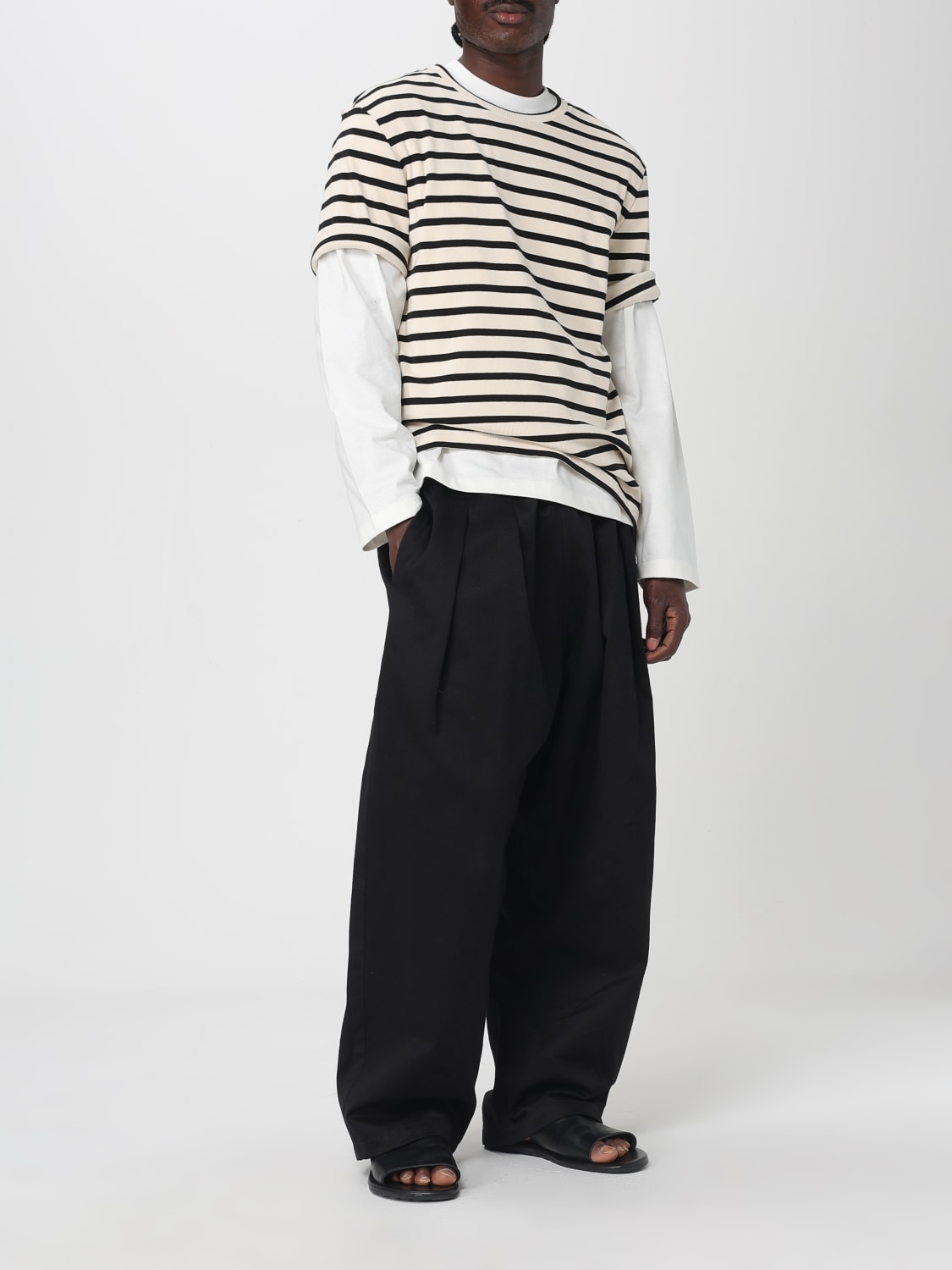 JIL SANDER T-SHIRT: Sweater men Jil Sander, Blue - Img 2