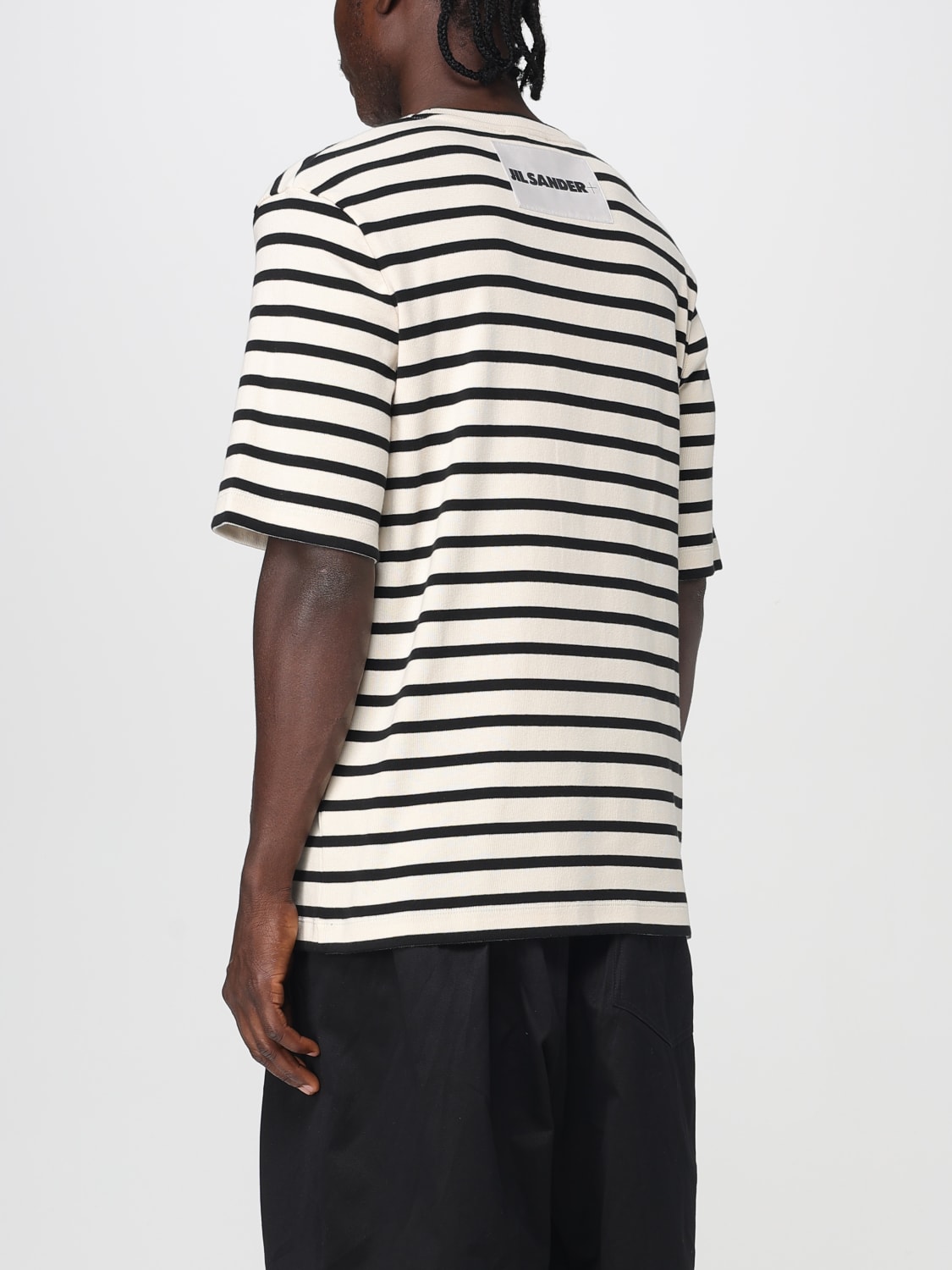 JIL SANDER T-SHIRT: Sweater men Jil Sander, Blue - Img 3