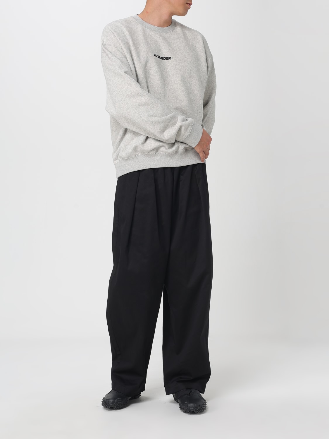 JIL SANDER SWEATSHIRT: Sweatshirt men Jil Sander, Grey - Img 2