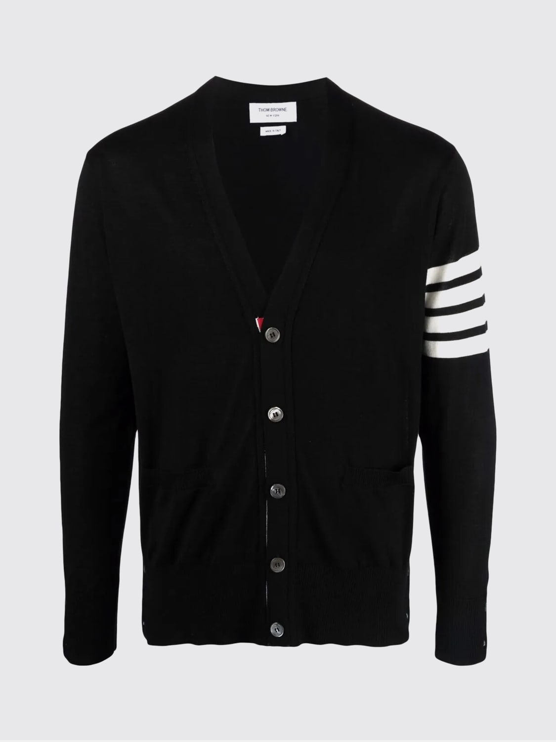 THOM BROWNE SWEATER: Sweater men Thom Browne, Black - Img 1