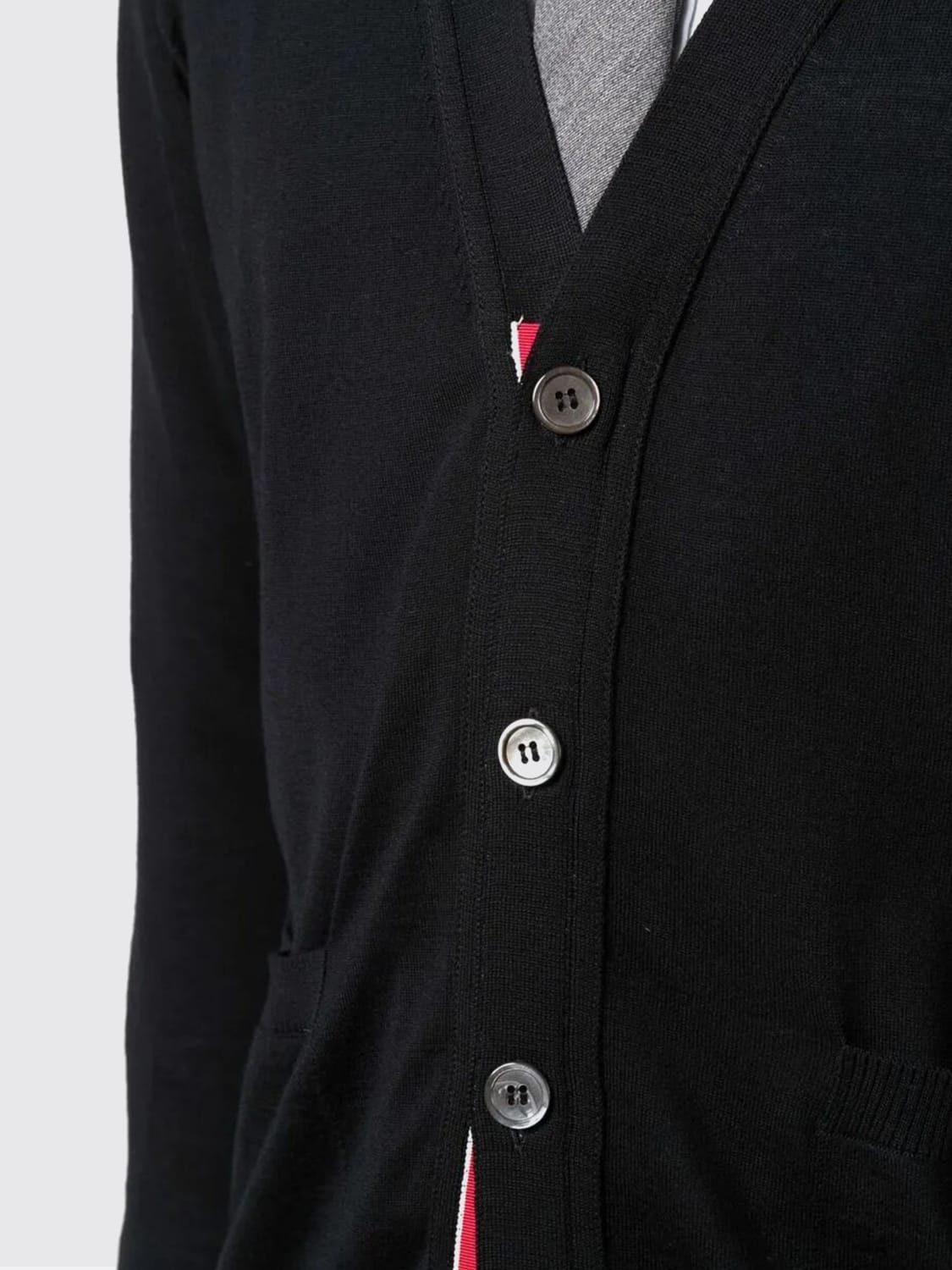 THOM BROWNE SWEATER: Sweater men Thom Browne, Black - Img 3