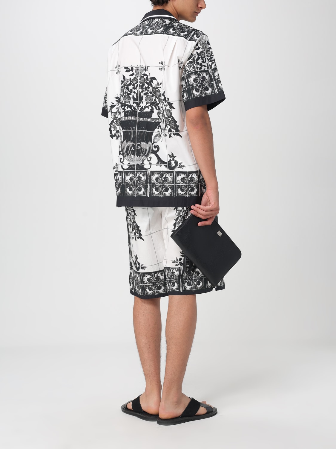 DOLCE & GABBANA SHORT: Short homme Dolce & Gabbana, Blanc - Img 2