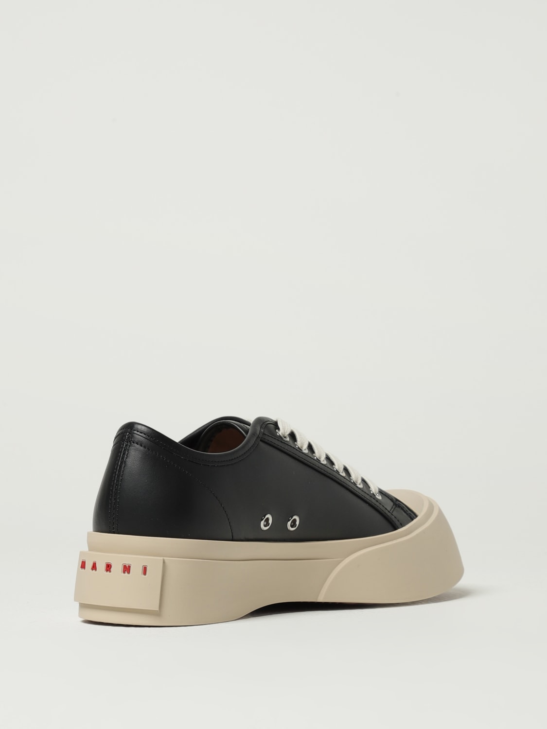 MARNI SNEAKERS: Sneakers Pablo Marni in pelle , Nero - Img 3