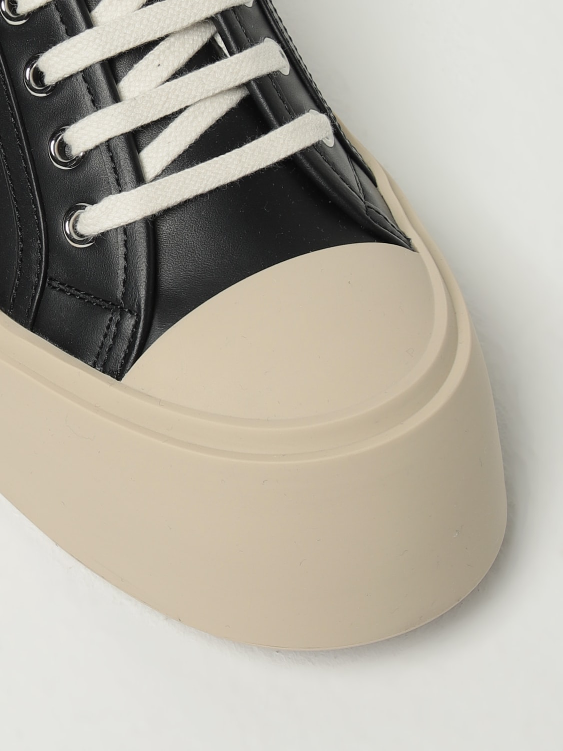 MARNI SNEAKERS: Sneakers Pablo Marni in pelle , Nero - Img 4