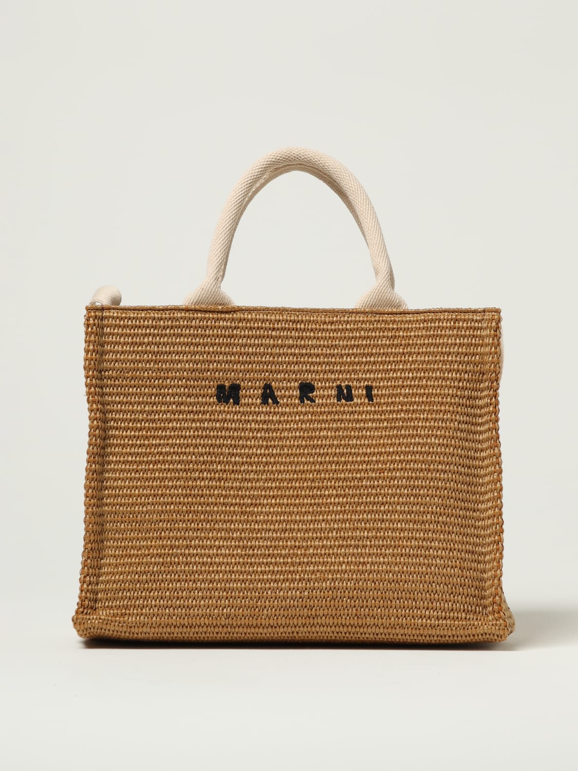 MARNI TOTE BAG: Handbag woman Marni, Beige - Img 1