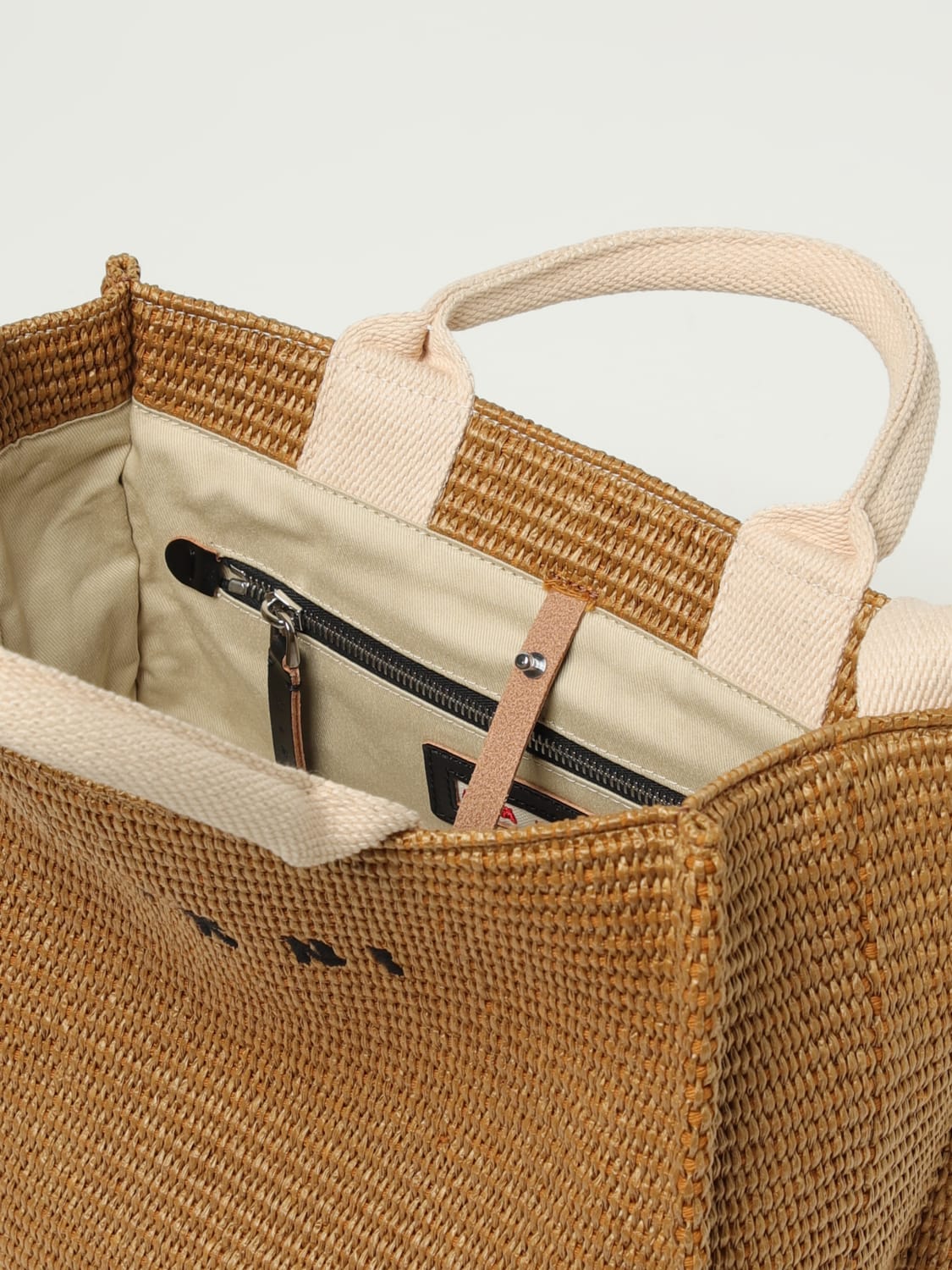 MARNI TOTE BAG: Handbag woman Marni, Beige - Img 5