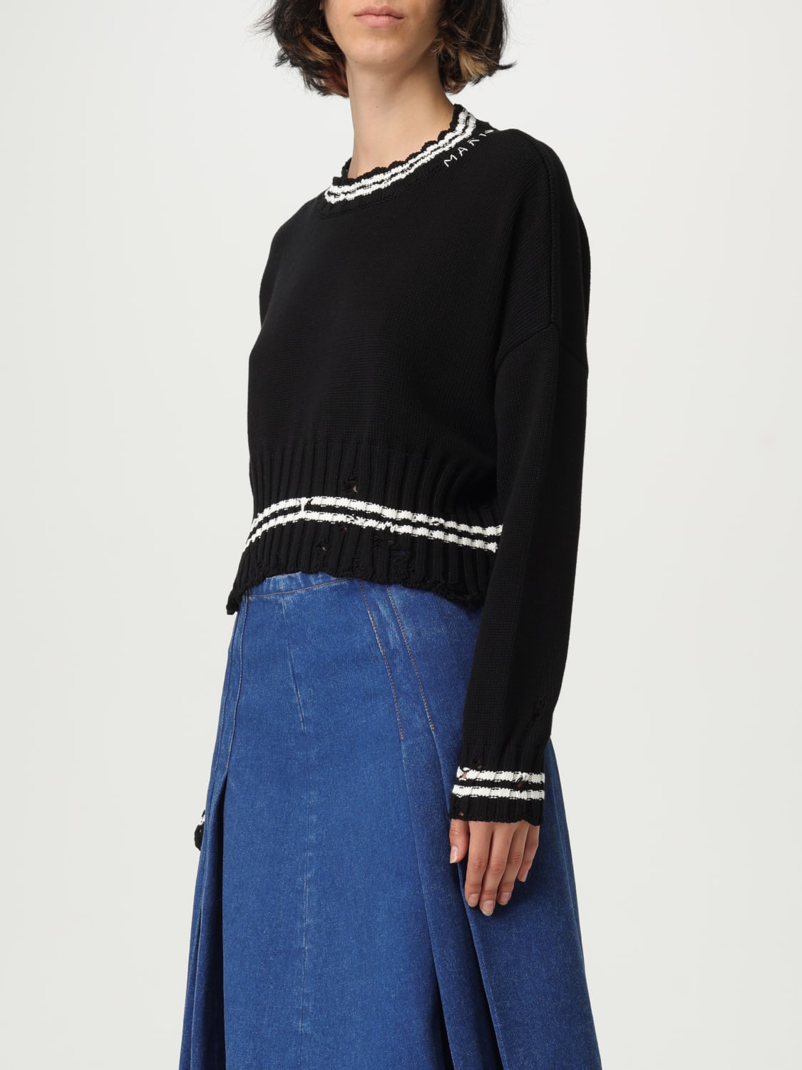 MARNI SWEATER: Sweater woman Marni, Black - Img 4