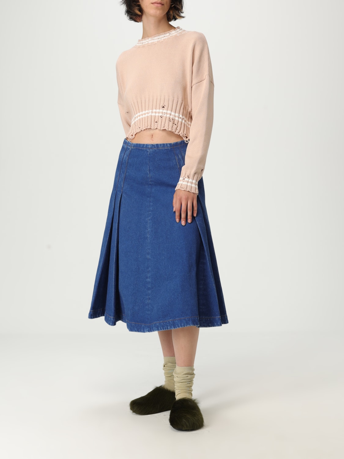 MARNI SWEATER: Sweater woman Marni, Beige - Img 2