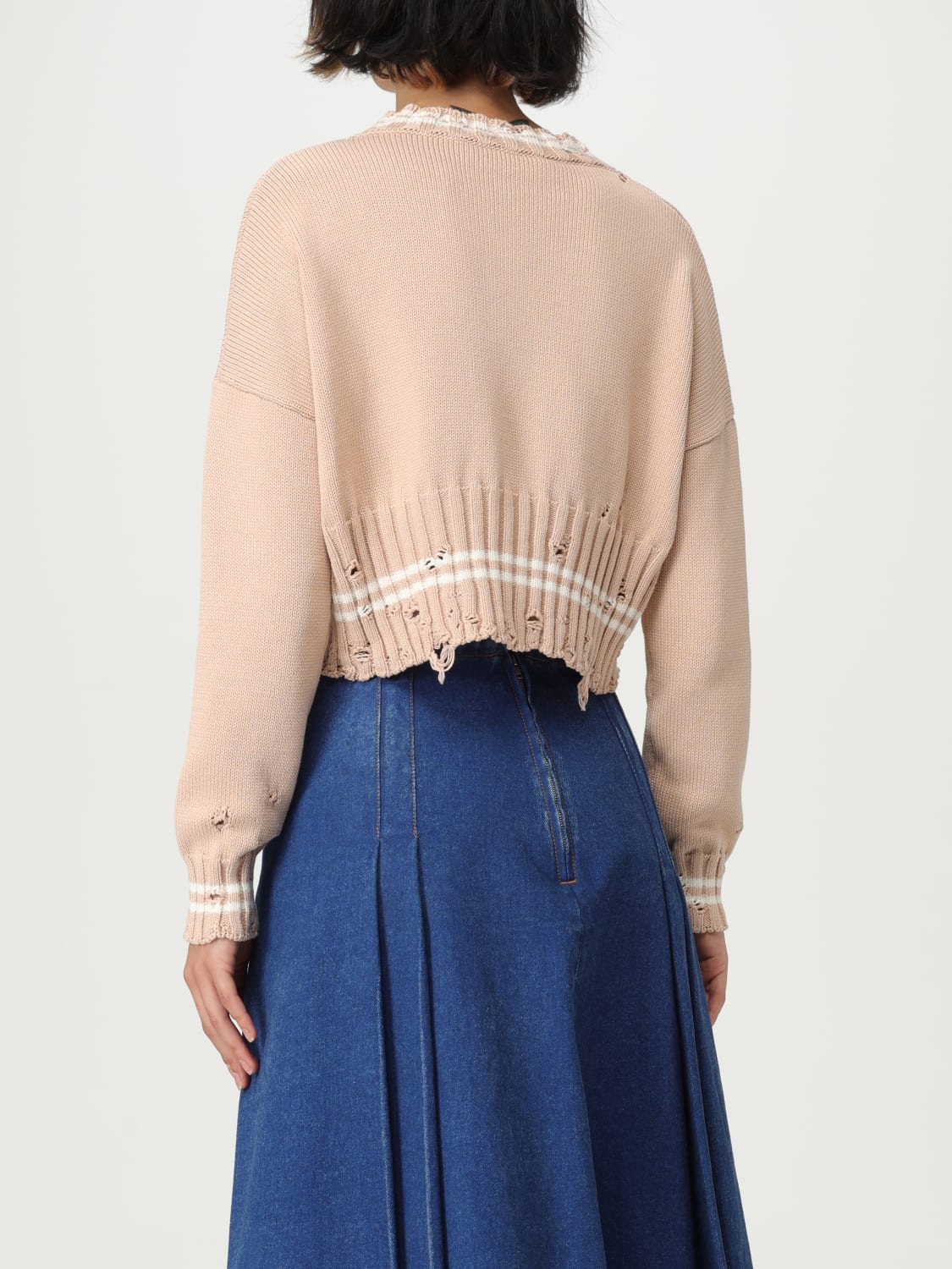 MARNI SWEATER: Sweater woman Marni, Beige - Img 3