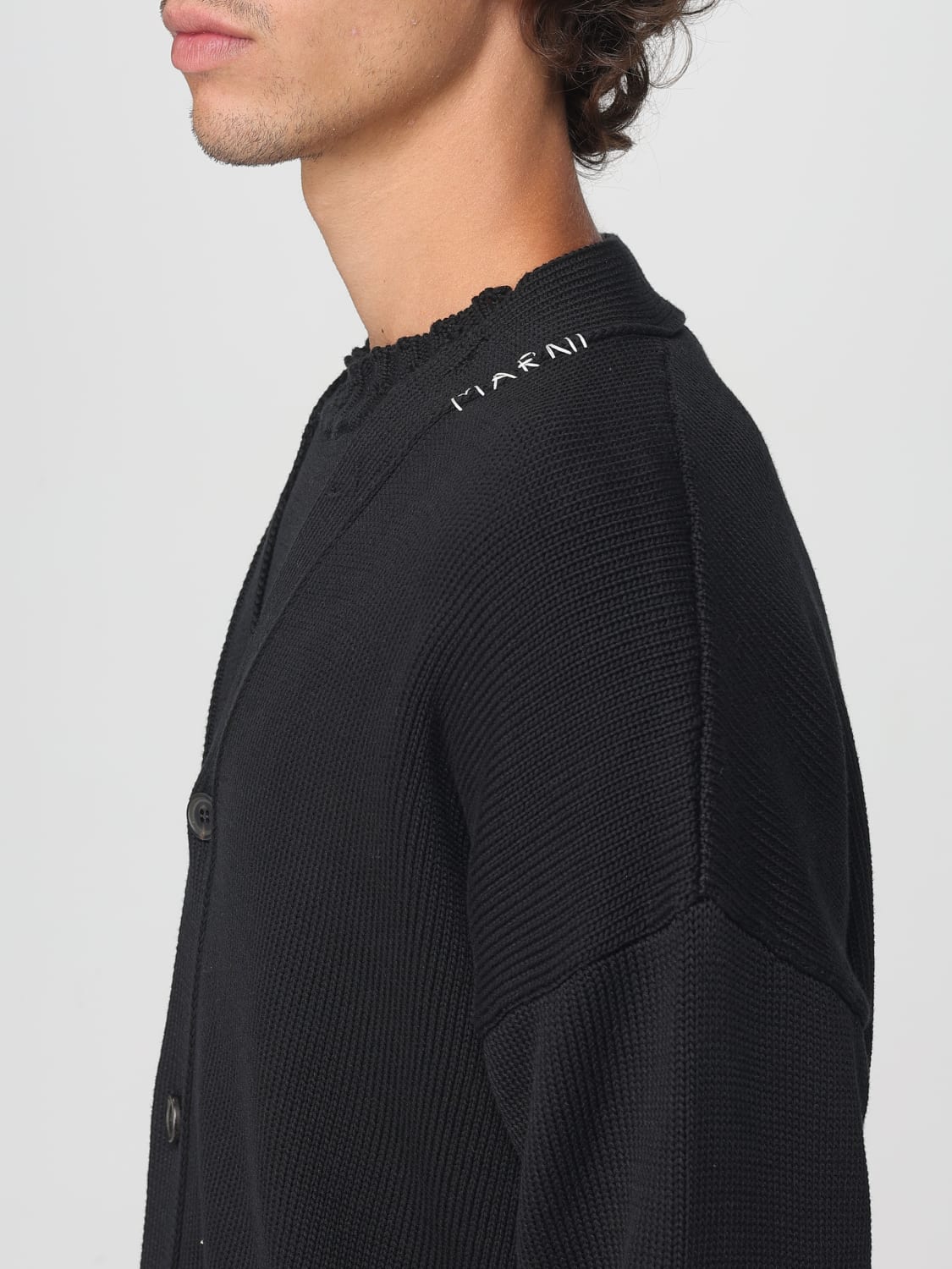 MARNI SWEATER: Cardigan men Marni, Black - Img 5