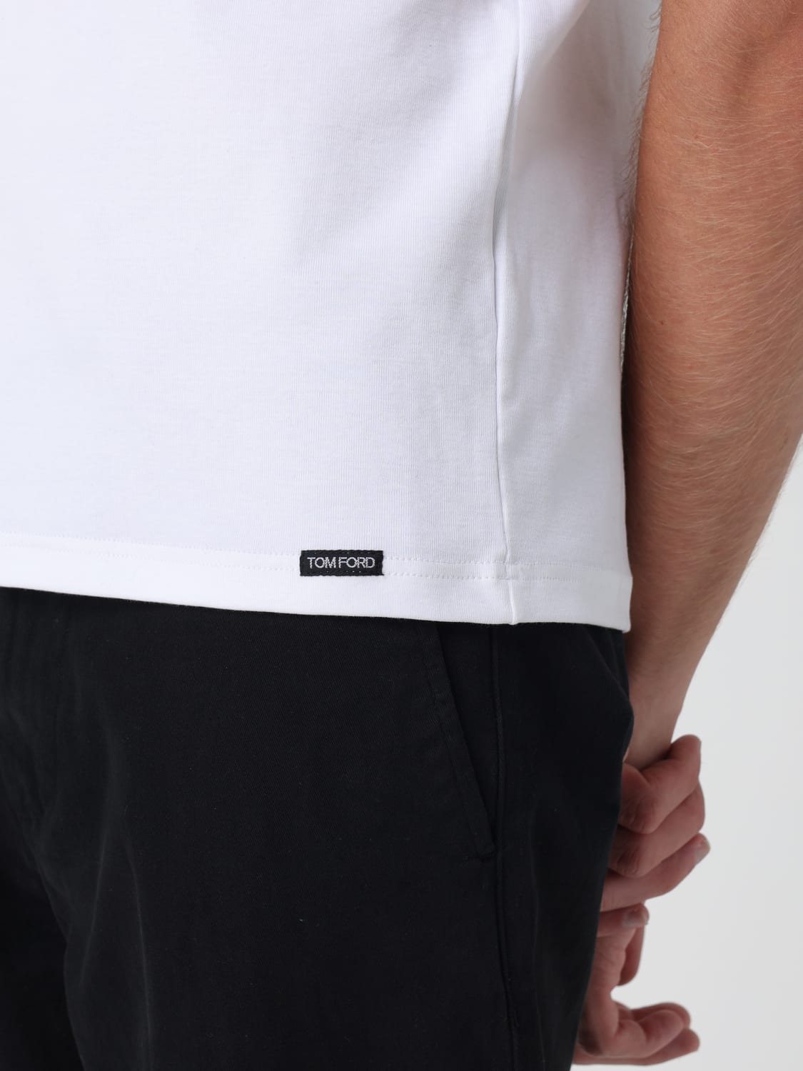 TOM FORD T-SHIRT: Unterwäsche herren Tom Ford, Weiß - Img 5