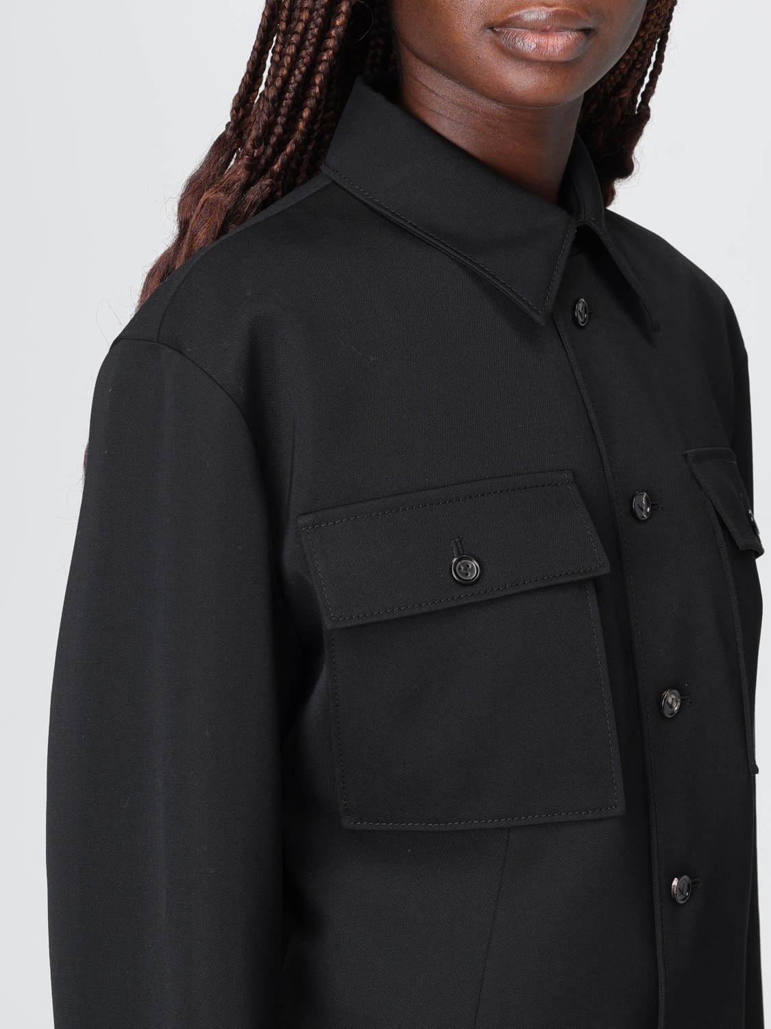 BOTTEGA VENETA CHAQUETA: Americana mujer Bottega Veneta, Negro - Img 5