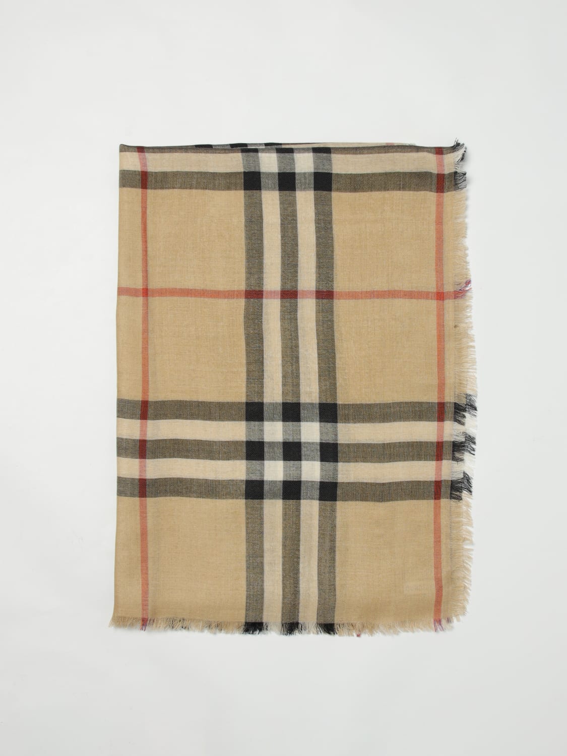 BURBERRY ÉCHARPE: écharpe homme Burberry, Beige - Img 1