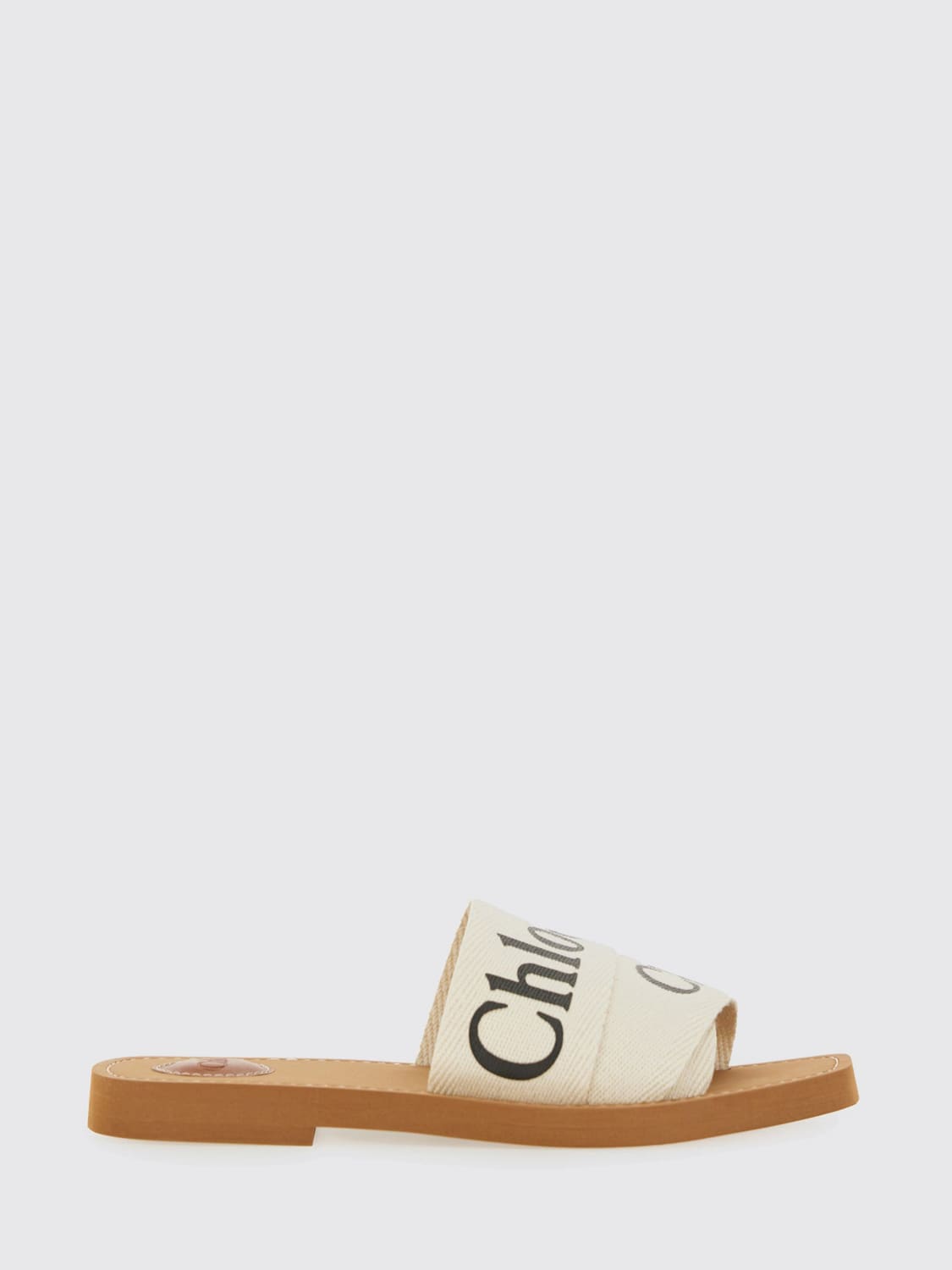 CHLOÉ HEELED SANDAL: Sandals men ChloÉ, White - Img 1