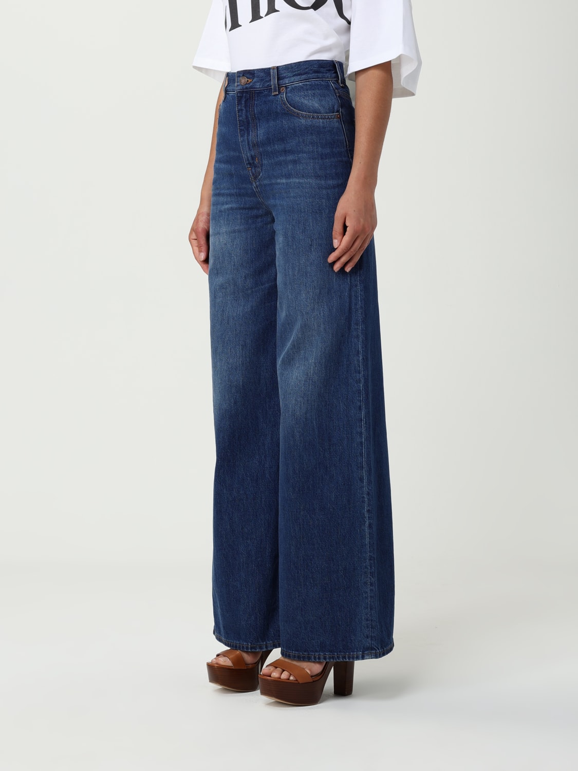 CHLOÉ JEANS: Jeans femme ChloÉ, Bleu - Img 4