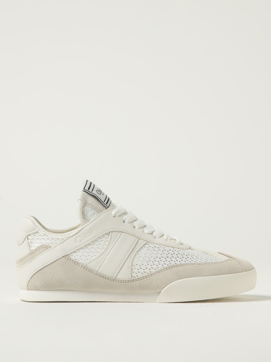 CHLOÉ SNEAKERS: Sneakers woman ChloÉ, Cream - Img 1