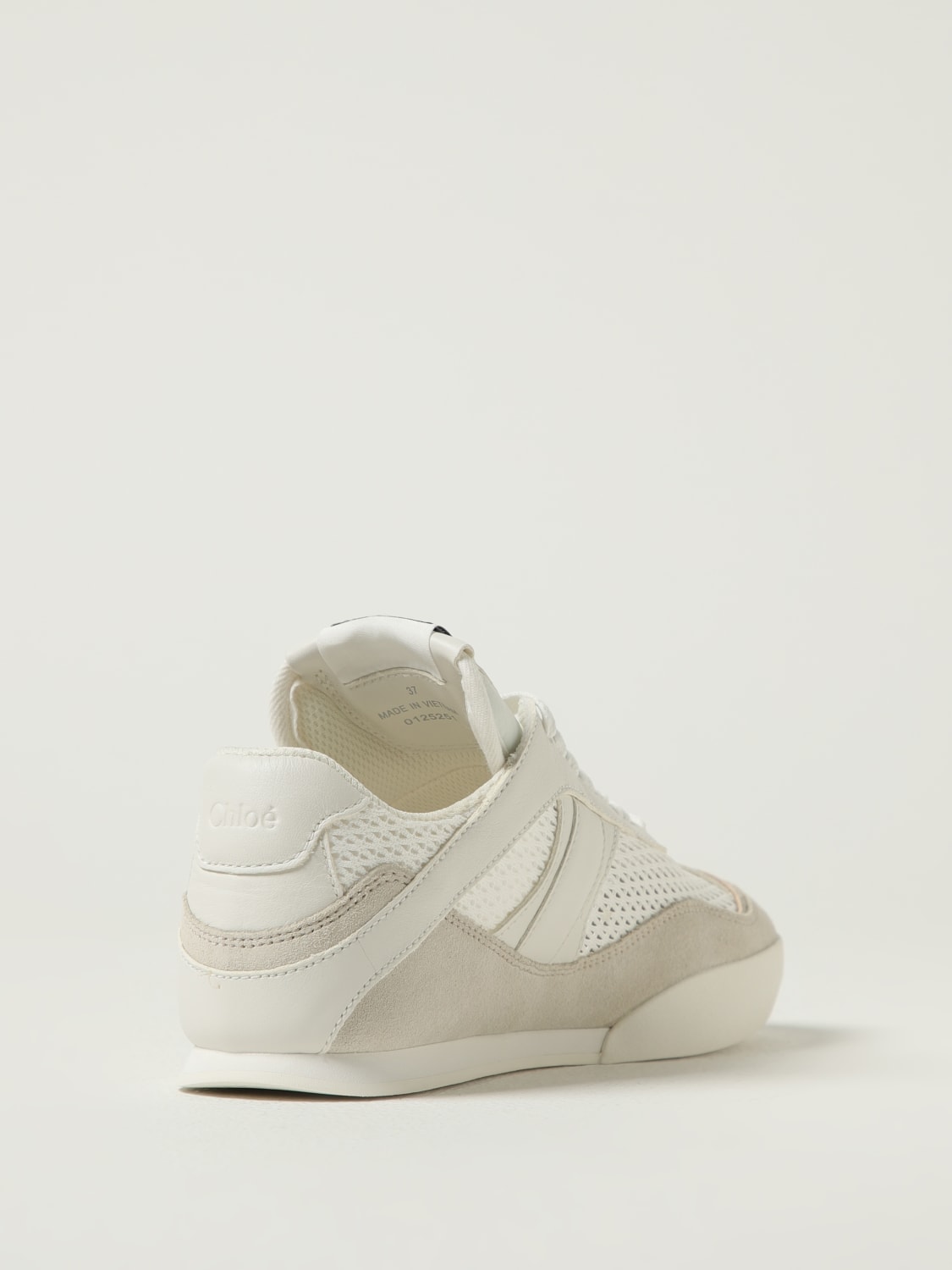 CHLOÉ SNEAKERS: Sneakers woman ChloÉ, Cream - Img 3