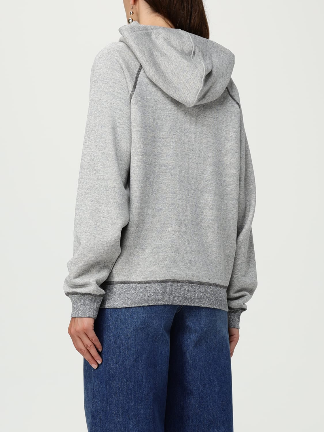 CHLOÉ SWEATSHIRT: T-shirt damen ChloÉ, Grau - Img 3