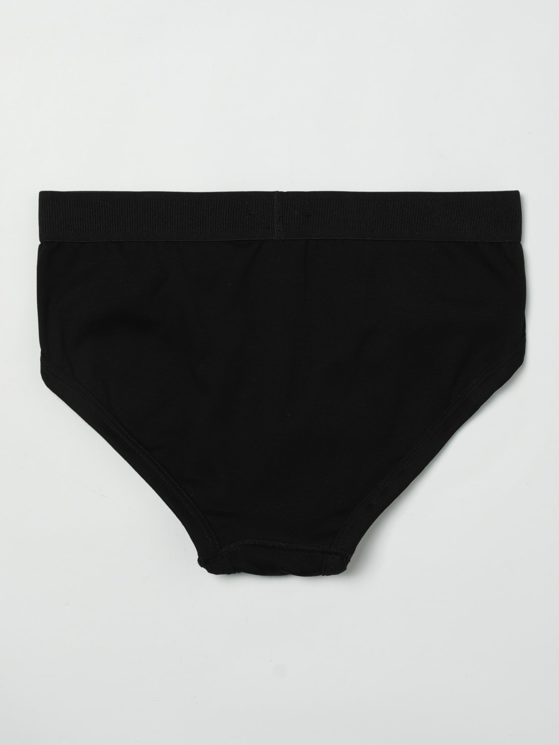 TOM FORD INTIMO: Slip intimo in cotone stretch con logo Tom Ford, Nero - Img 2