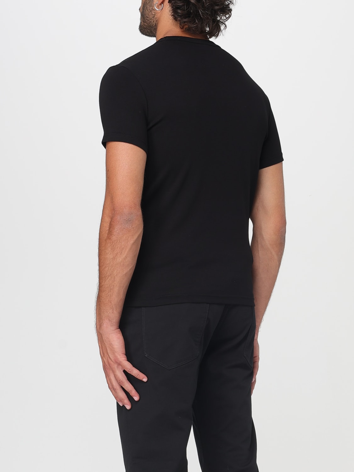 TOM FORD T-SHIRT: Underwear men Tom Ford, Black - Img 3