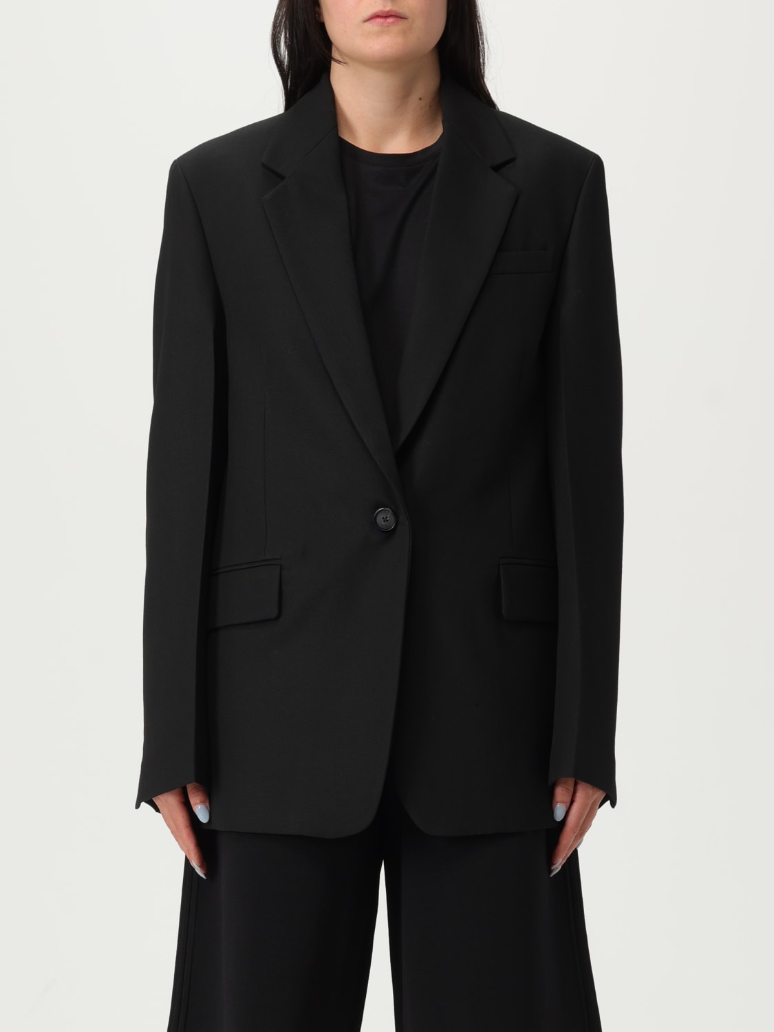 TOTEME 재킷: 재킷 여성 Toteme, 블랙 - Img 1