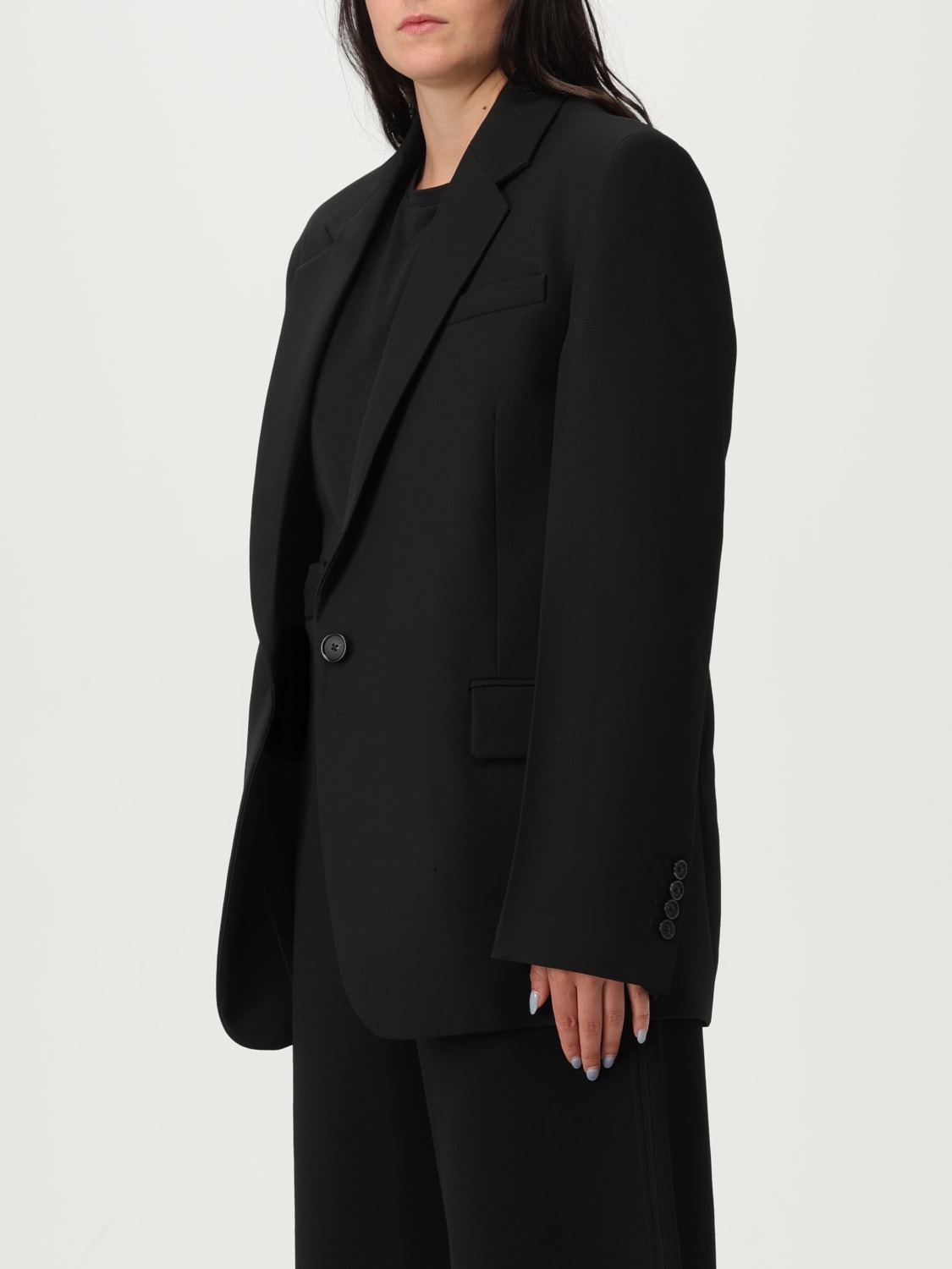 TOTEME 재킷: 재킷 여성 Toteme, 블랙 - Img 4