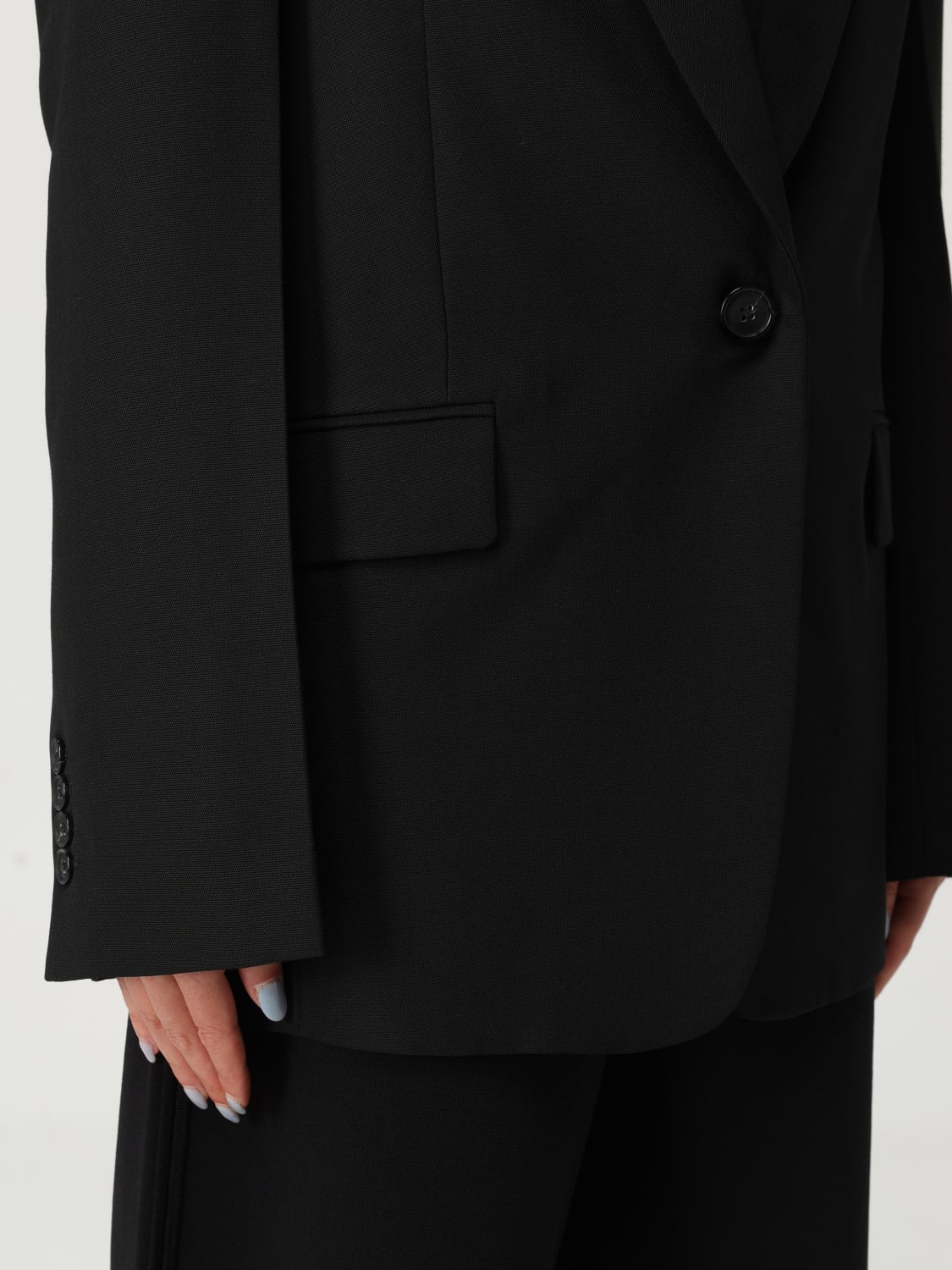 TOTEME 재킷: 재킷 여성 Toteme, 블랙 - Img 5