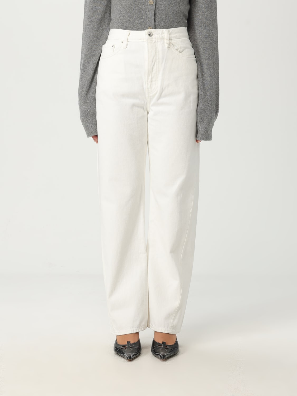 TOTEME PANTALONES: Pantalón mujer Toteme, Blanco - Img 1