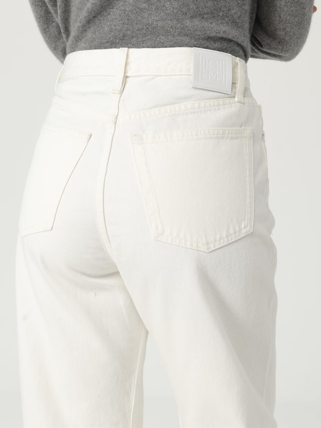 TOTEME PANTALONES: Pantalón mujer Toteme, Blanco - Img 5