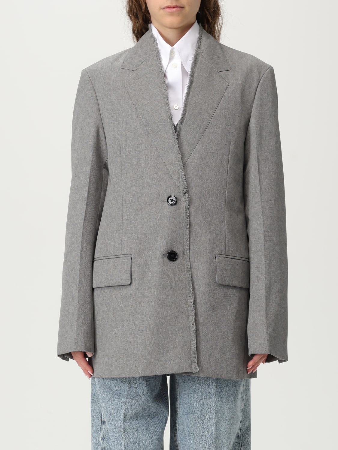 TOTEME JACKET: Jacket woman Toteme, Grey - Img 1