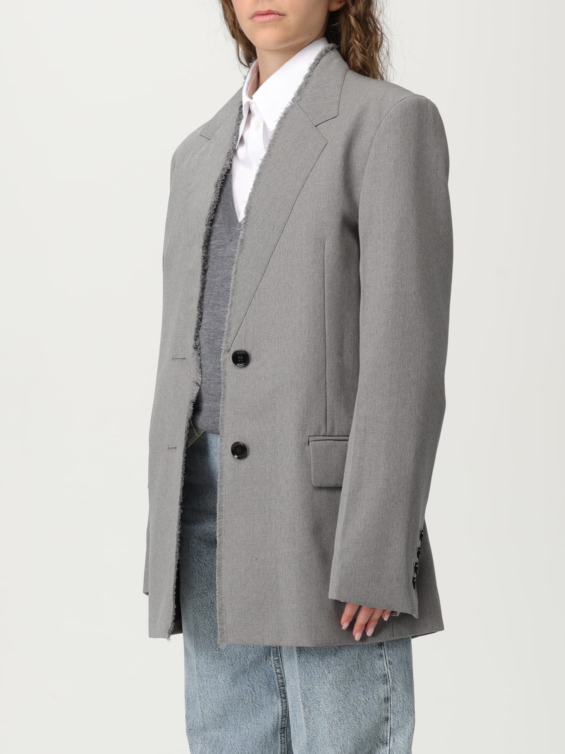 TOTEME JACKET: Jacket woman Toteme, Grey - Img 4