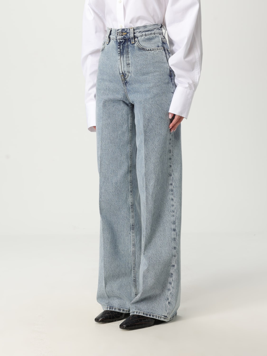 TOTEME JEANS: Jeans woman Toteme, Blue - Img 4