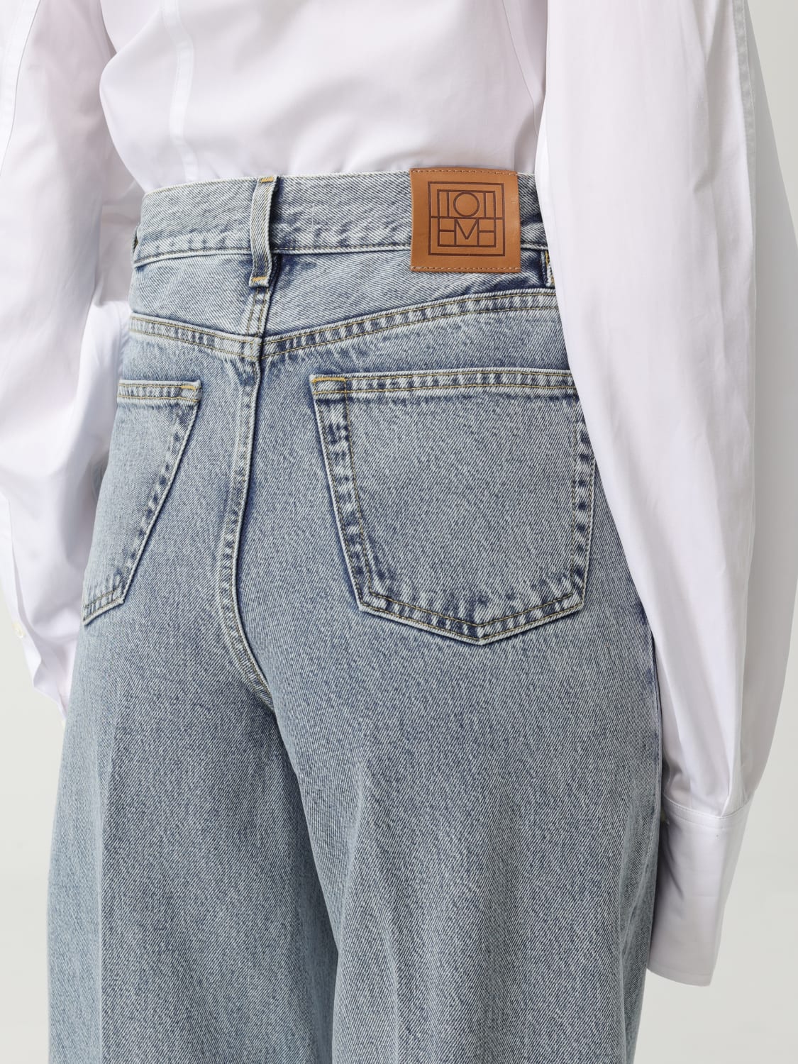 TOTEME JEANS: Jeans woman Toteme, Blue - Img 5