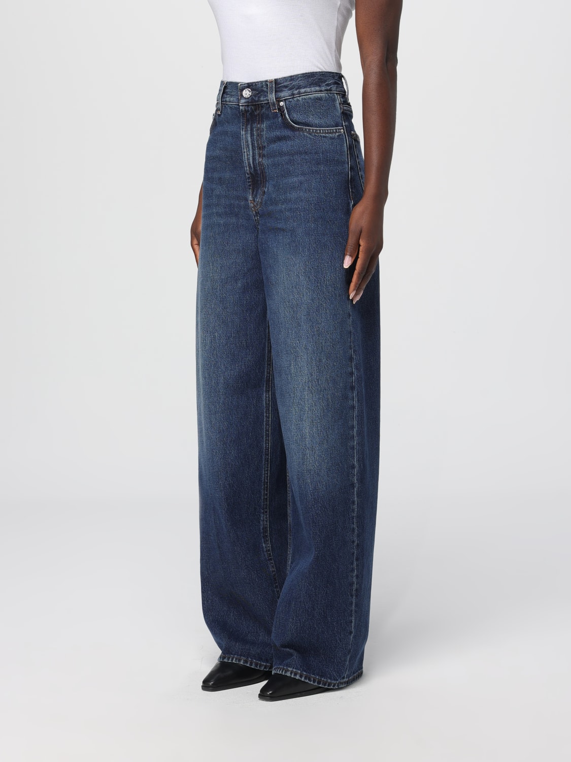 TOTEME JEANS: Jeans woman Toteme, Denim - Img 4