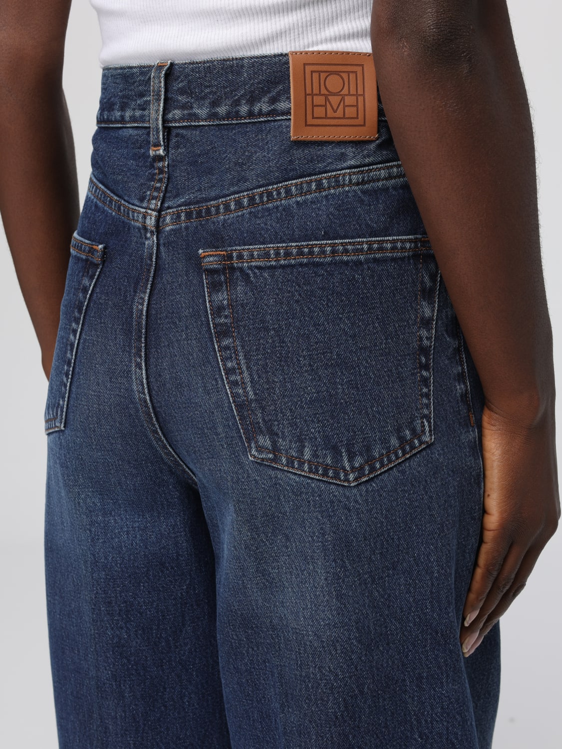 TOTEME JEANS: Jeans woman Toteme, Denim - Img 5