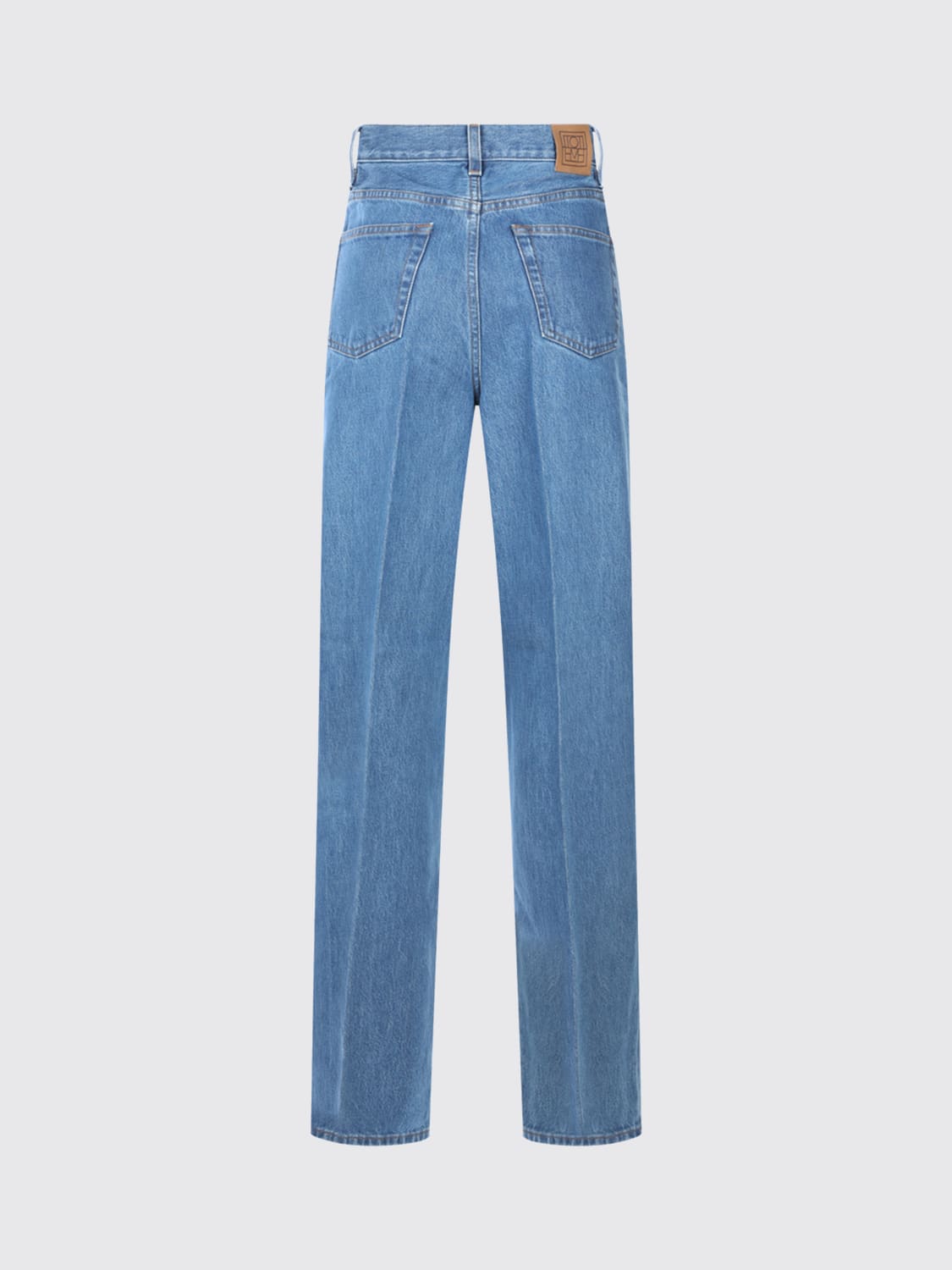 TOTEME JEANS: Jeans woman Toteme, Blue 1 - Img 2