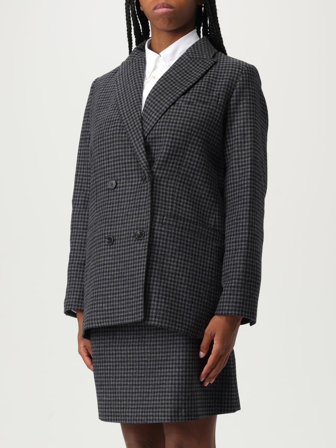 A.P.C. JACKET: Jacket woman A.P.C., Grey - Img 4