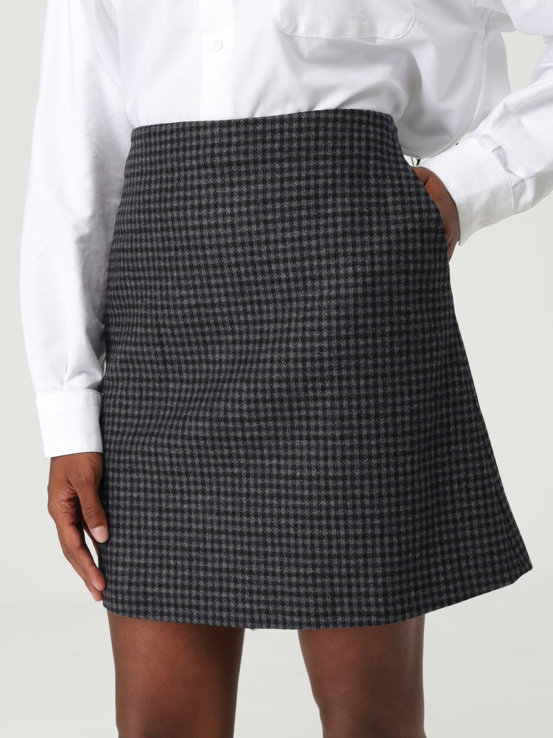 A.P.C. JUPE: Jupe femme A.P.C., Gris - Img 4