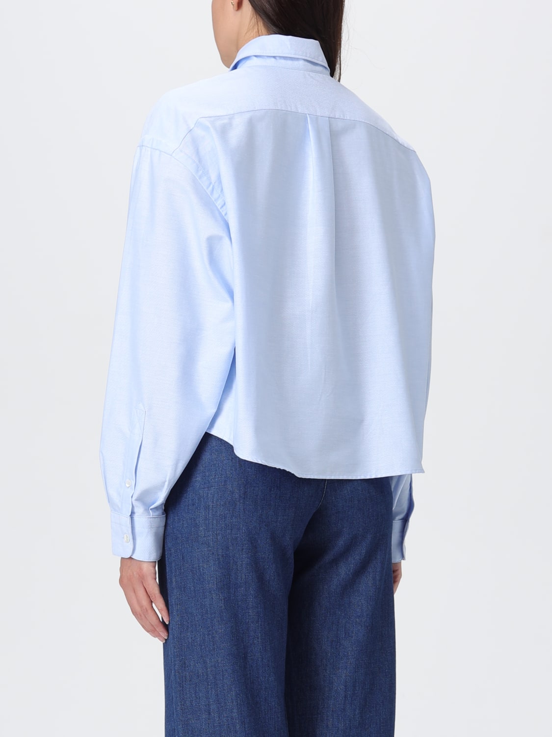 A.P.C. SHIRT: Shirt woman A.P.C., Gnawed Blue - Img 2