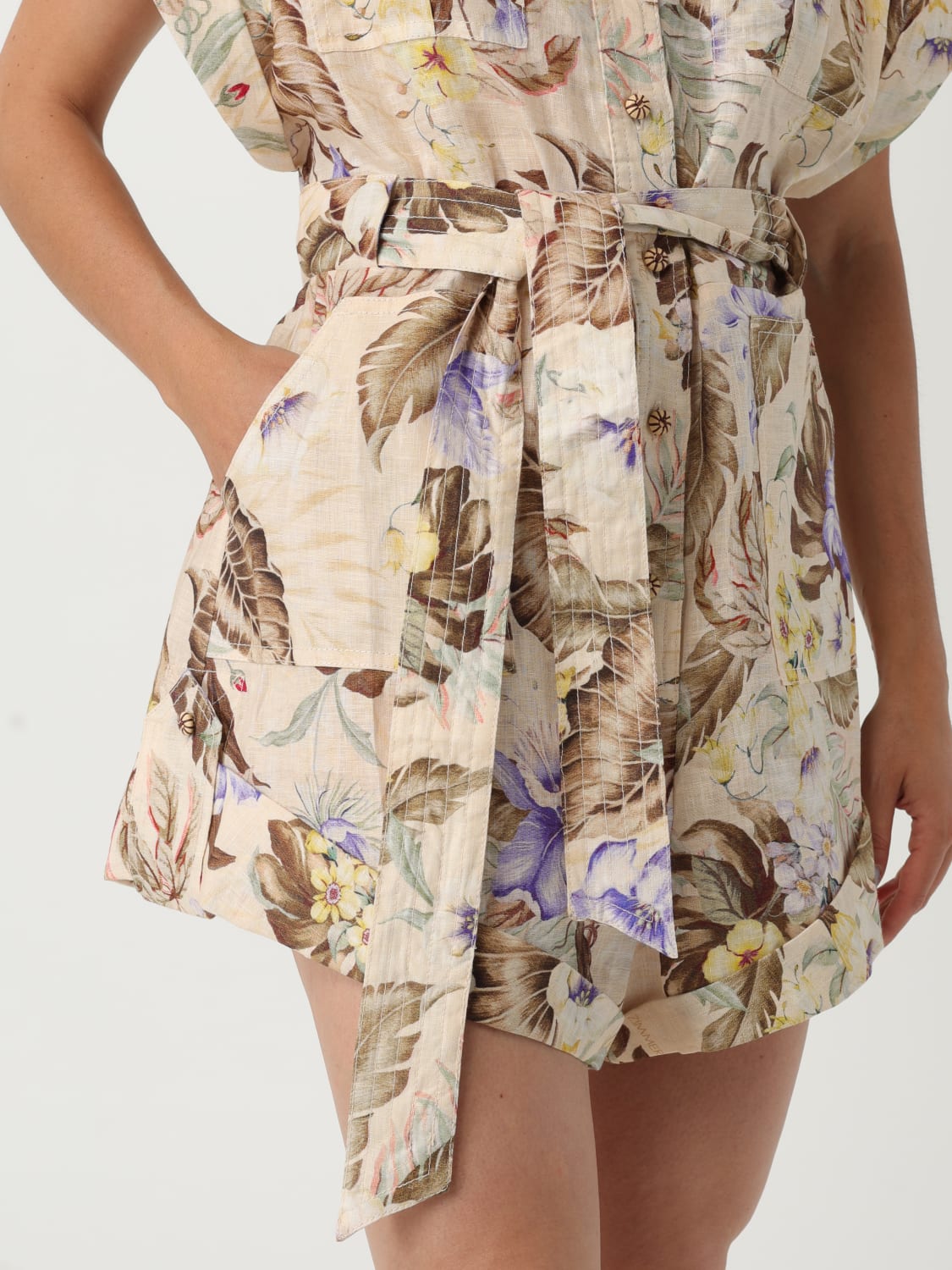 ZIMMERMANN COMBINAISON: Combinaisons femme Zimmermann, Multicolore - Img 4