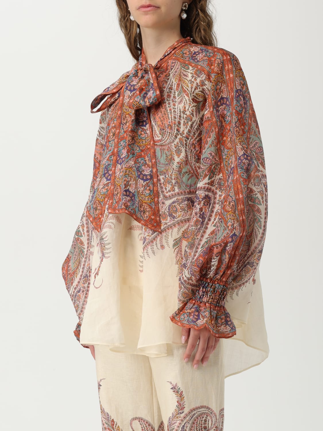 ZIMMERMANN TOP: Shirt woman Zimmermann, Multicolor - Img 4