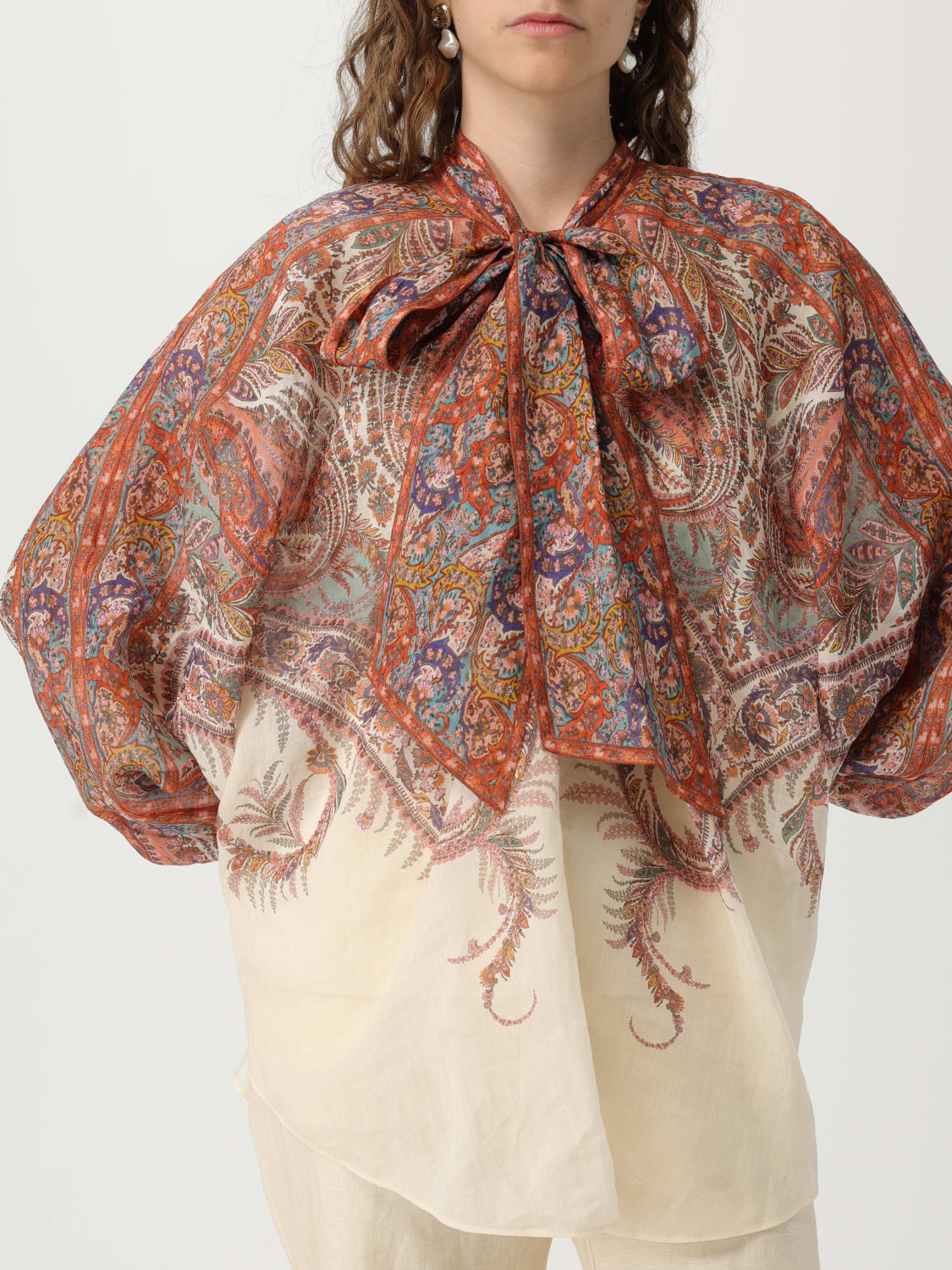 ZIMMERMANN TOP: Shirt woman Zimmermann, Multicolor - Img 5