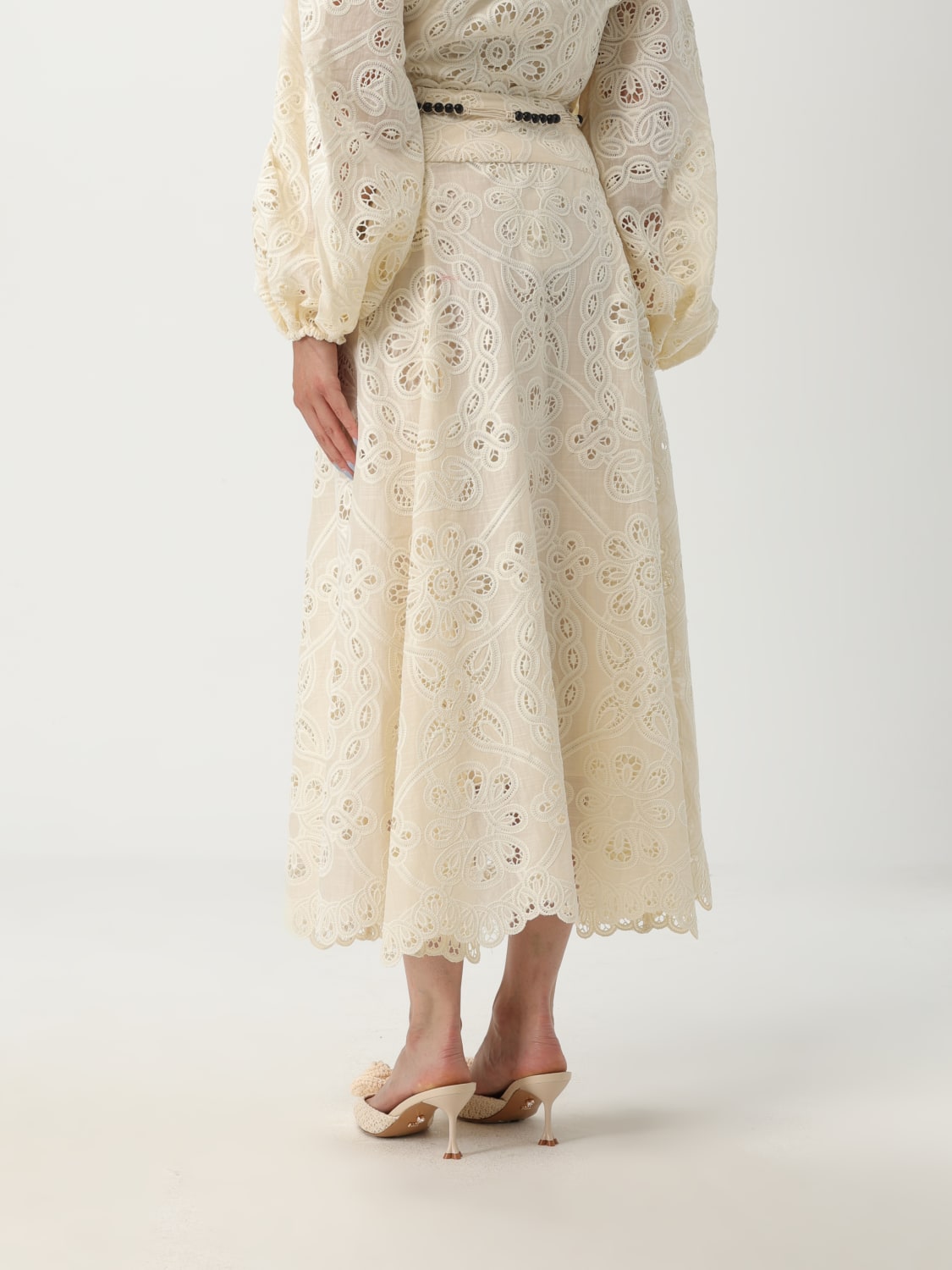 ZIMMERMANN GONNA: Gonna Zimmermann in Sangallo , Bianco - Img 3