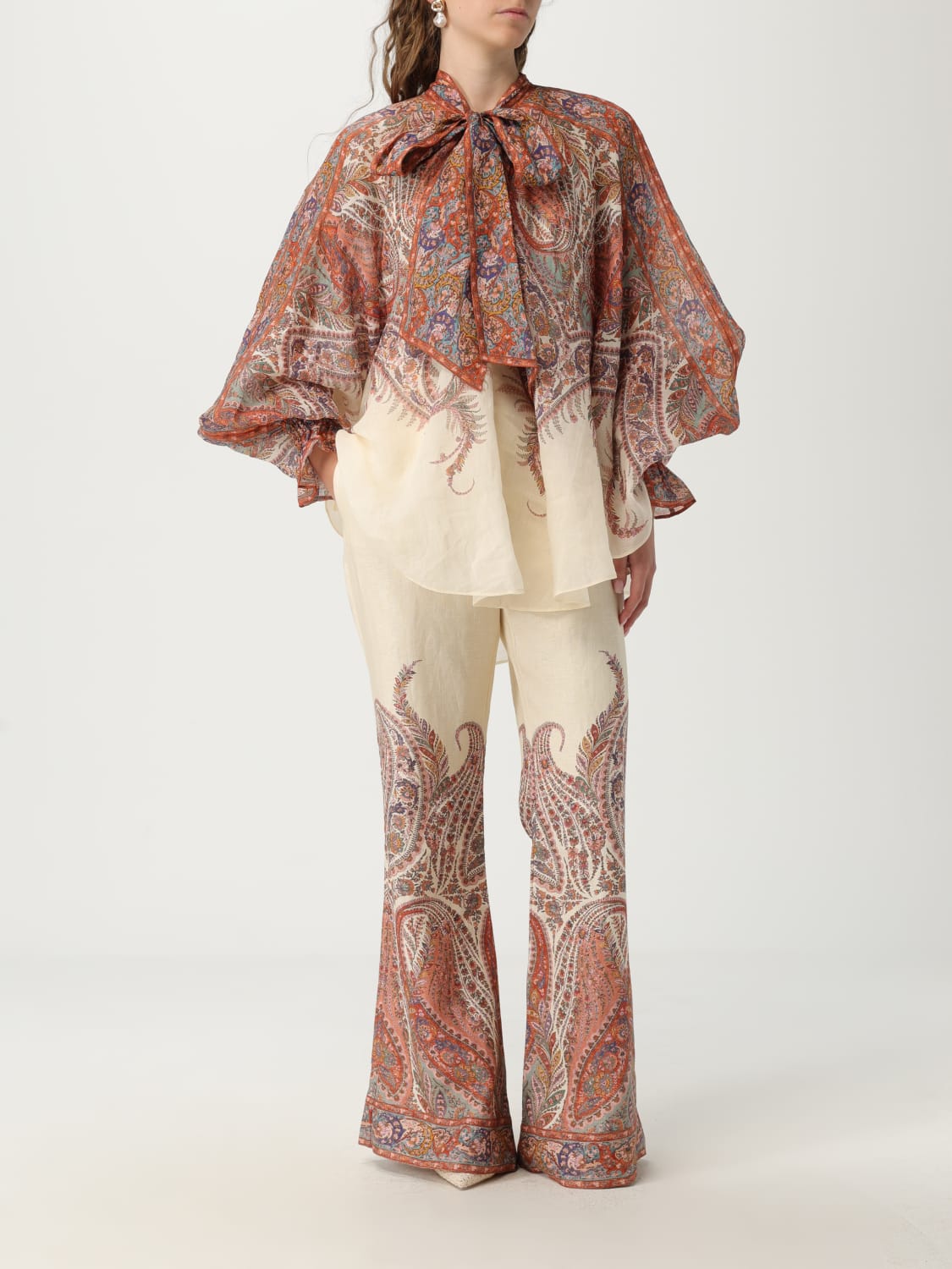 ZIMMERMANN PANTS: Pants woman Zimmermann, Multicolor - Img 2