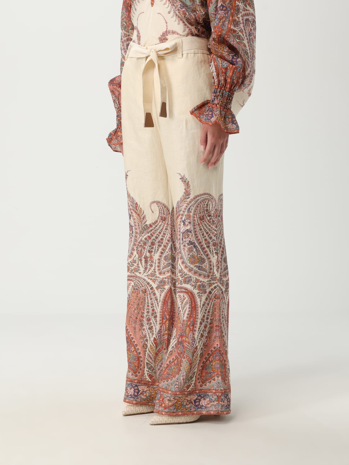 ZIMMERMANN PANTS: Pants woman Zimmermann, Multicolor - Img 4
